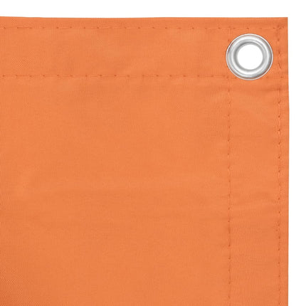 altanafskærmning 75x500 cm oxfordstof orange