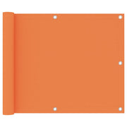altanafskærmning 75x600 cm oxfordstof orange