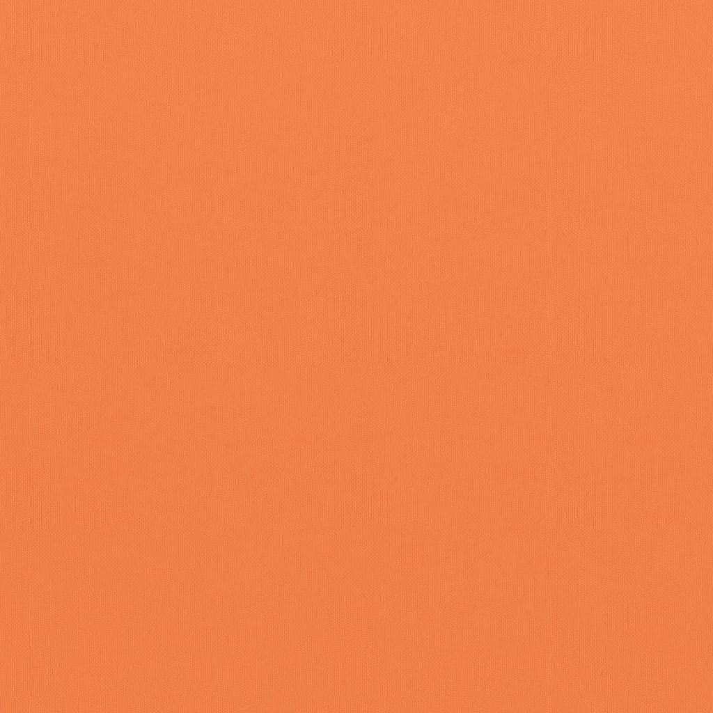 altanafskærmning 75x600 cm oxfordstof orange