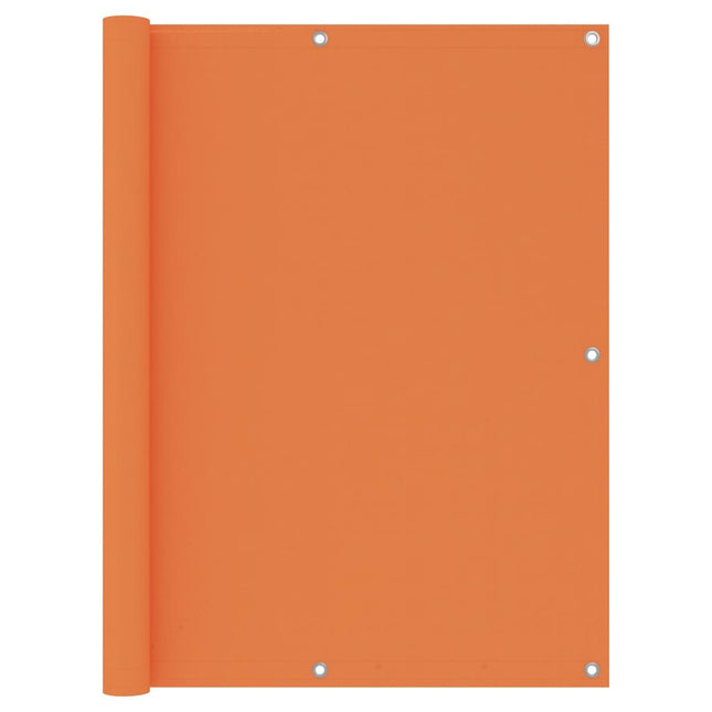 altanafskærmning 120x500 cm oxfordstof orange