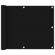 altanafskærmning 75x600 cm oxfordstof sort