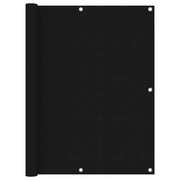 altanafskærmning 120x300 cm oxfordstof sort