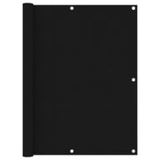 altanafskærmning 120x600 cm oxfordstof sort