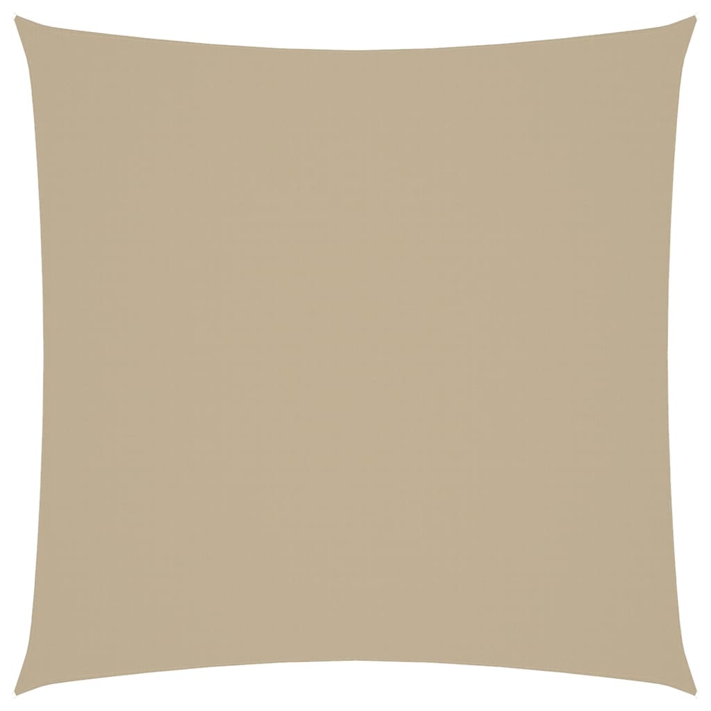 solsejl 3x3 m firkantet oxfordstof beige