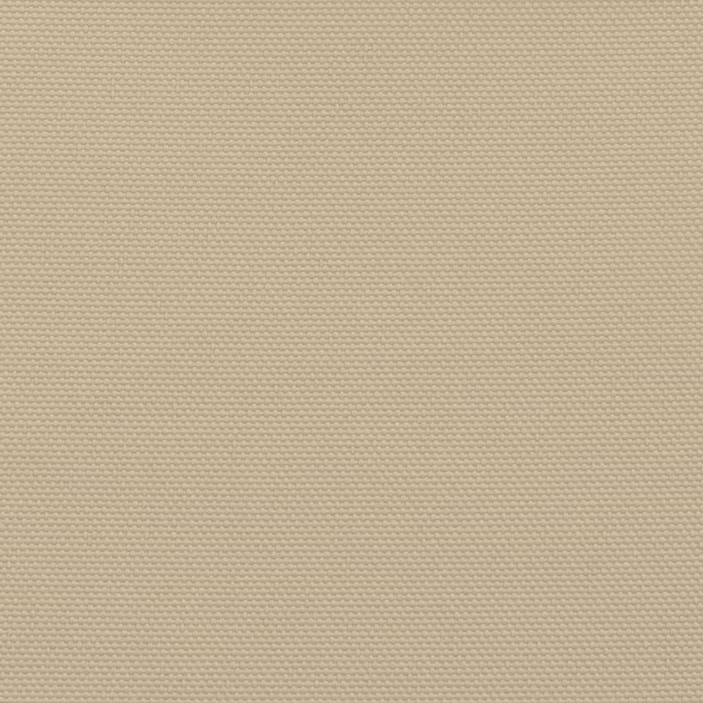 solsejl 2,5x3,5 m rektangulær oxfordstof beige