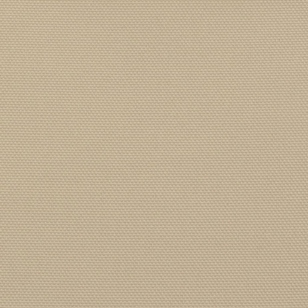 solsejl 3,5x4,5 m rektangulær oxfordstof beige