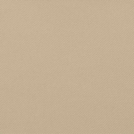 solsejl 5x6 m rektangulær oxfordstof beige