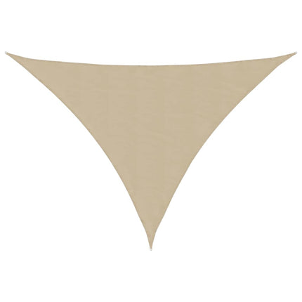 solsejl 2,5x2,5x3,5 m trekantet oxfordstof beige