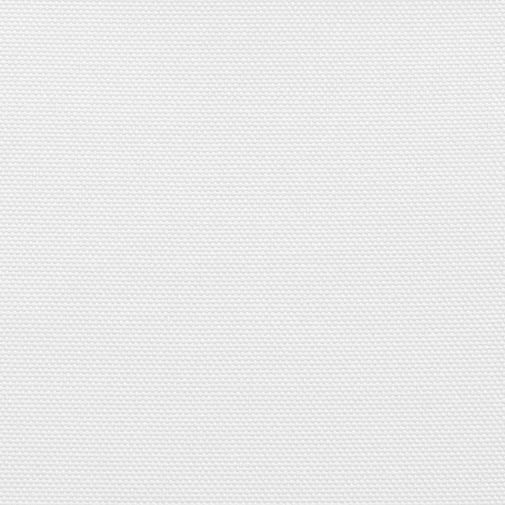 solsejl 2x4 m rektangulær oxfordstof hvid