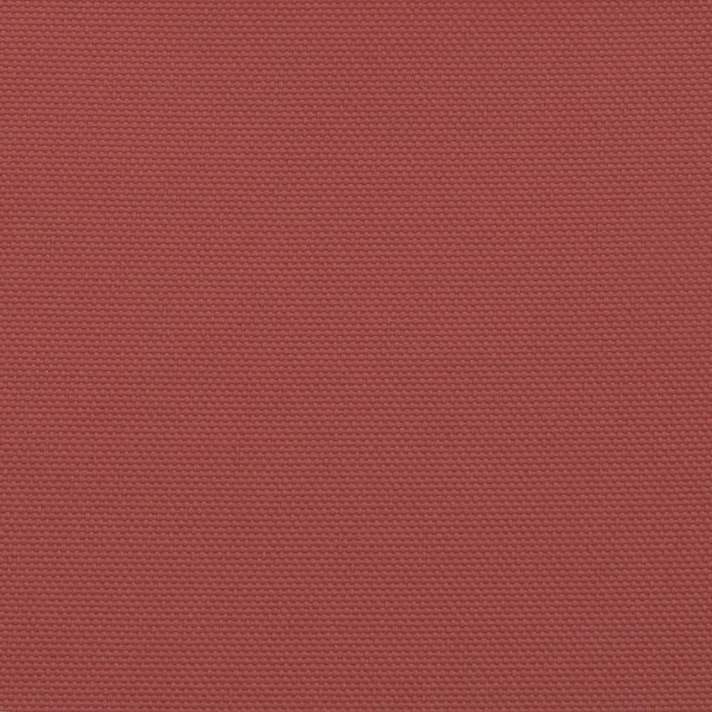 solsejl 6x8 m rektangulær oxfordstof terrakotta