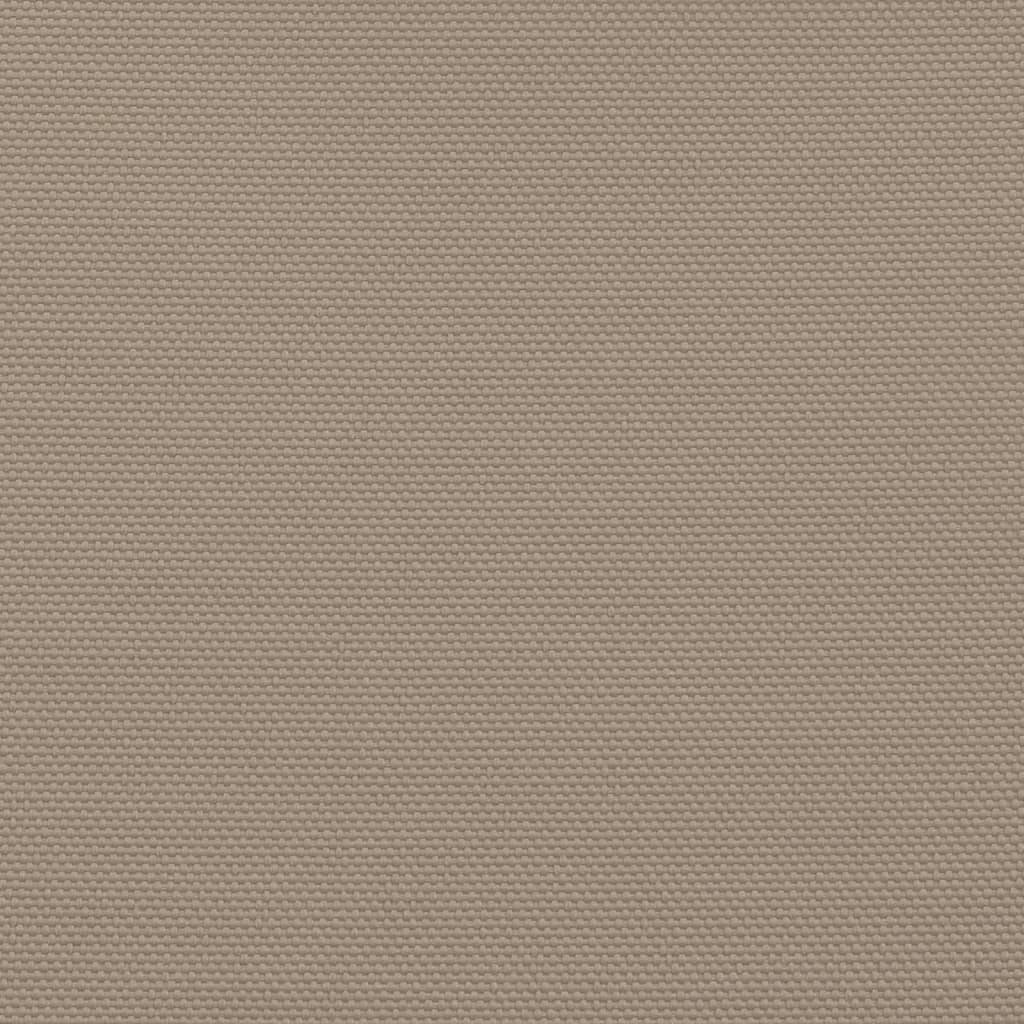 solsejl 2x4,5 m rektangulær oxfordstof gråbrun