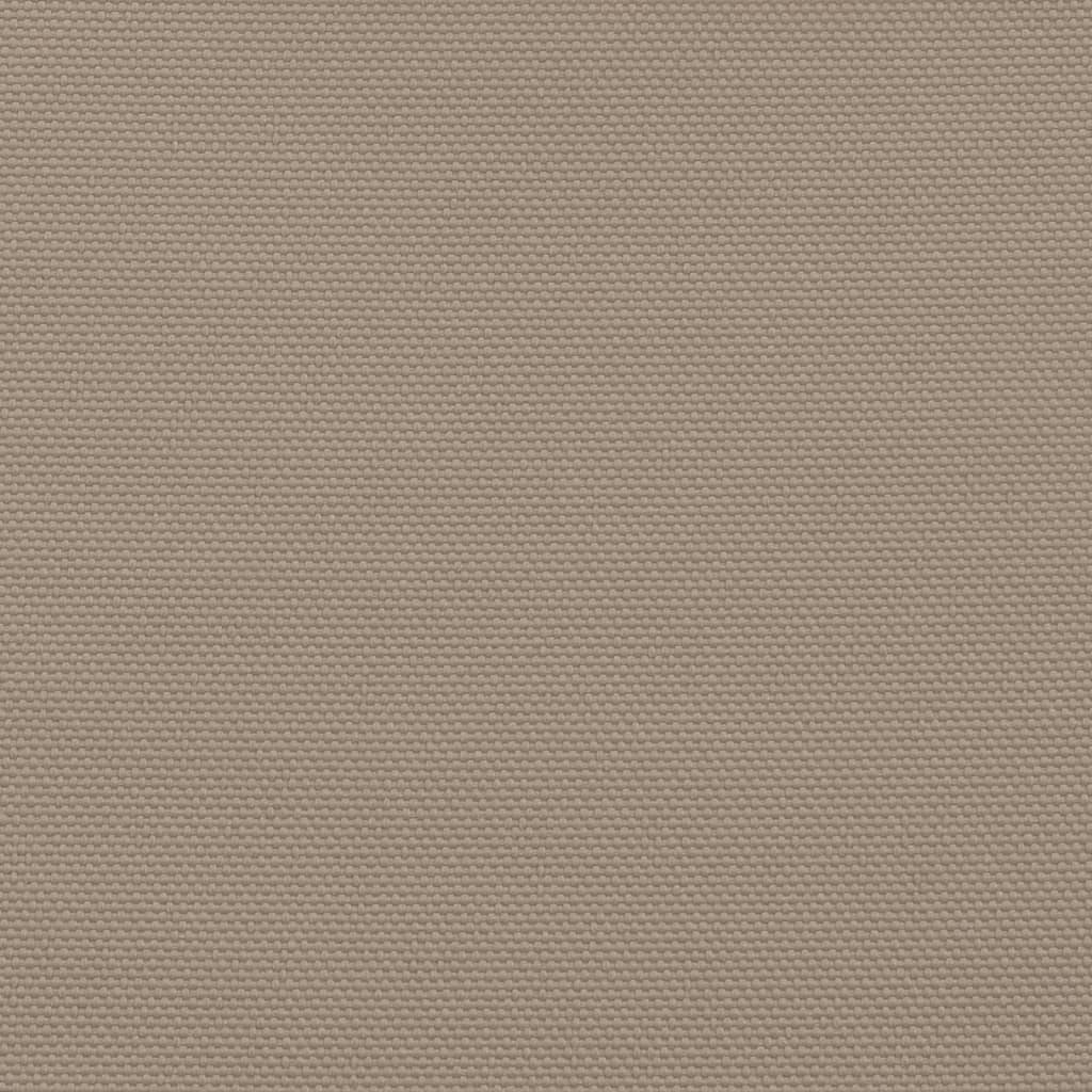 solsejl 2,5x4,5 m rektangulær oxfordstof gråbrun