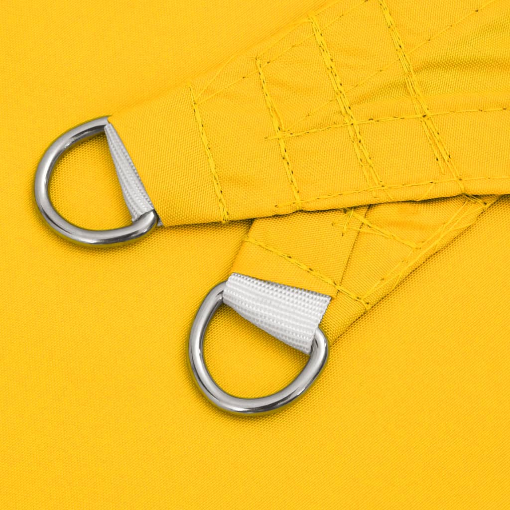 solsejl 3x3 m firkantet oxfordstof gul