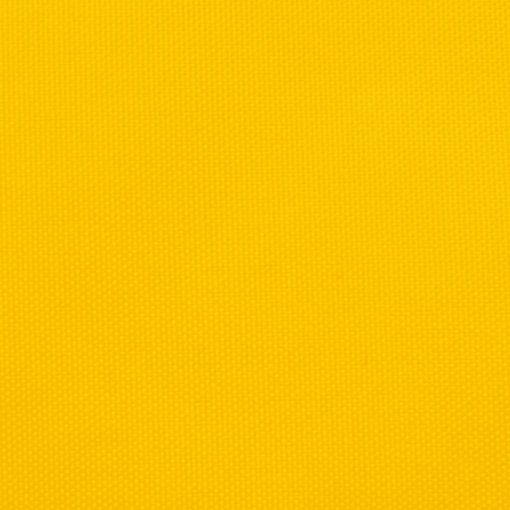 solsejl 3x3 m firkantet oxfordstof gul