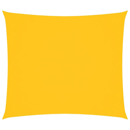 solsejl 2x2,5 m rektangulær oxfordstof gul