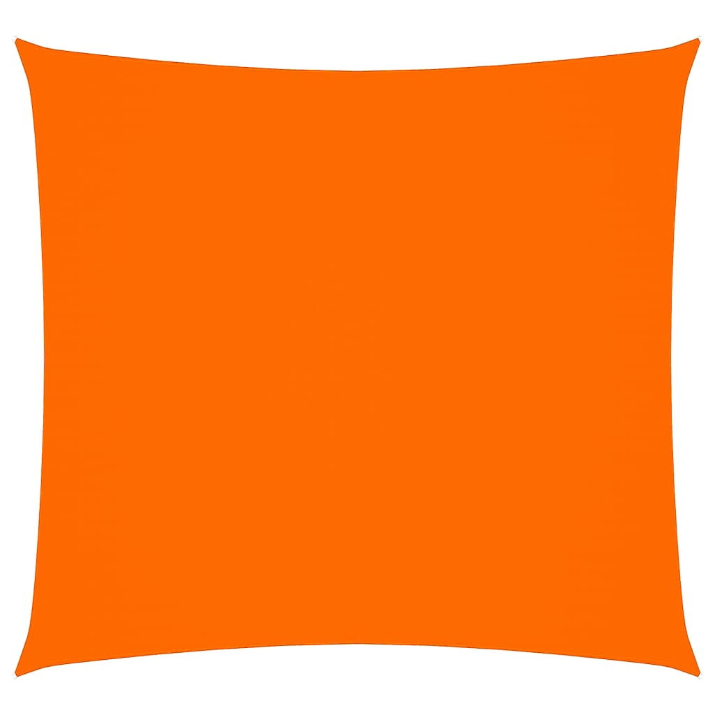 solsejl 3x3 m firkantet oxfordstof orange