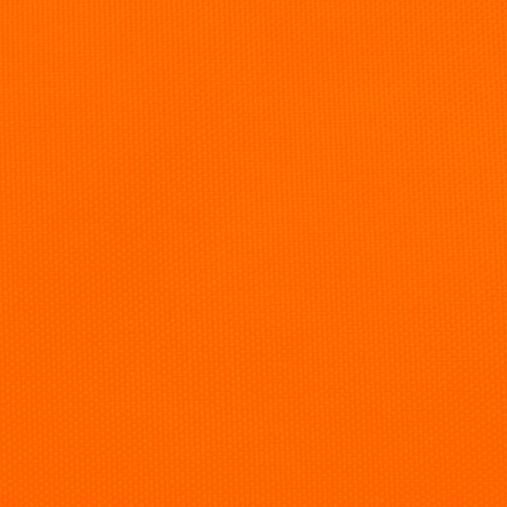 solsejl 2x3,5 m rektangulær oxfordstof orange