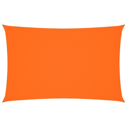 solsejl 2x5 m rektangulær oxfordstof orange