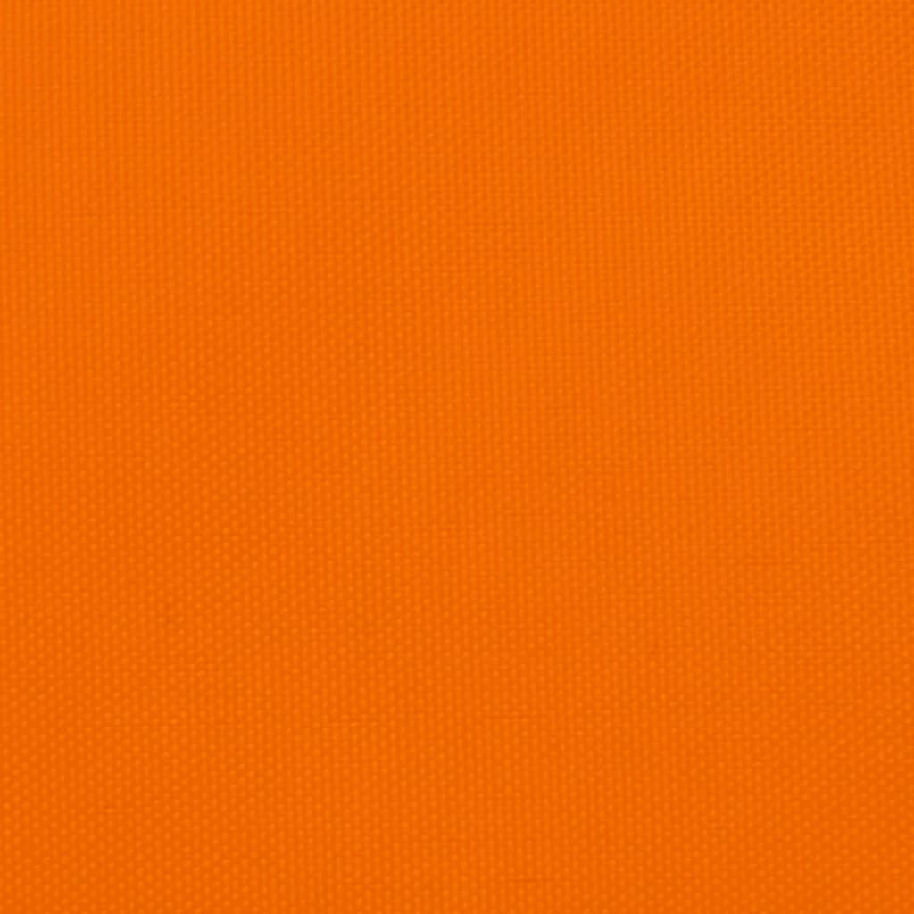 solsejl 3x4 m rektangulær oxfordstof orange