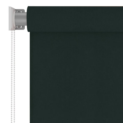 udendørs rullegardin 105 (B) x 140 (H) cm HDPE mørkegrøn