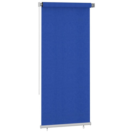 udendørs rullegardin 105 (B) x 230 (H) cm HDPE blå