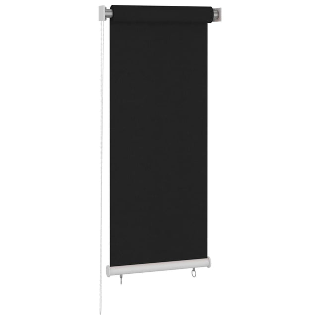 udendørs rullegardin 65 (B) x 140 (H) cm sort