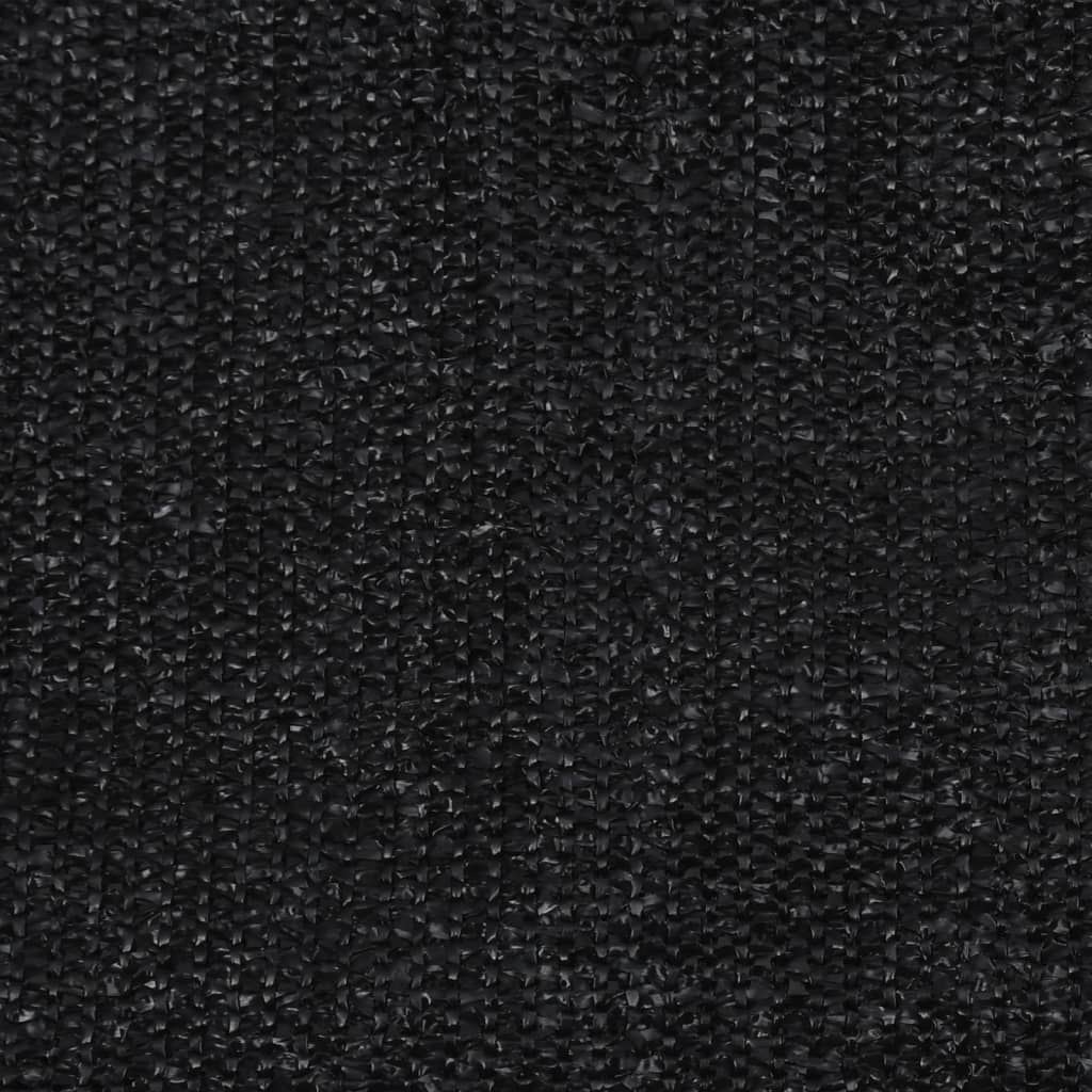 udendørs rullegardin 350x140 cm sort