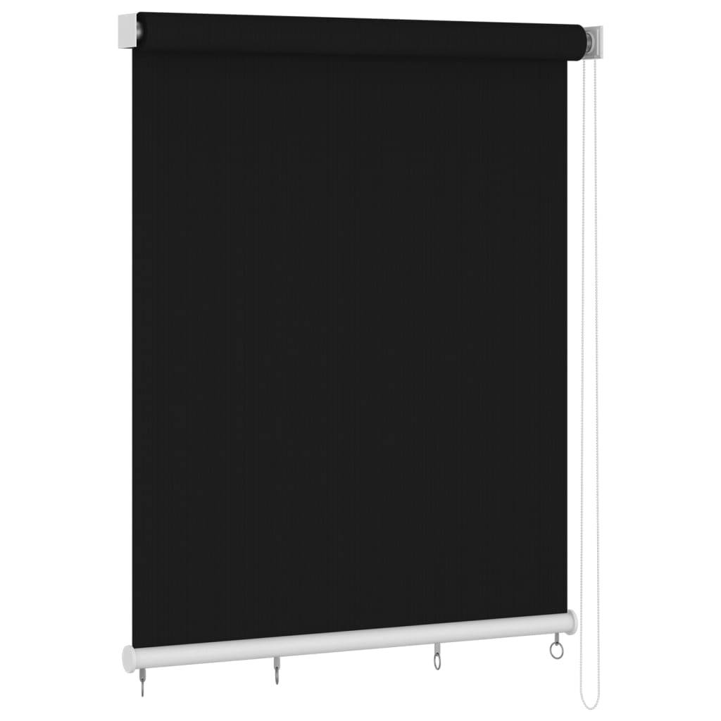 udendørs rullegardin 220x230 cm sort