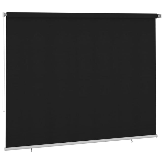 udendørs rullegardin 305 (B) x 230 (H) cm sort