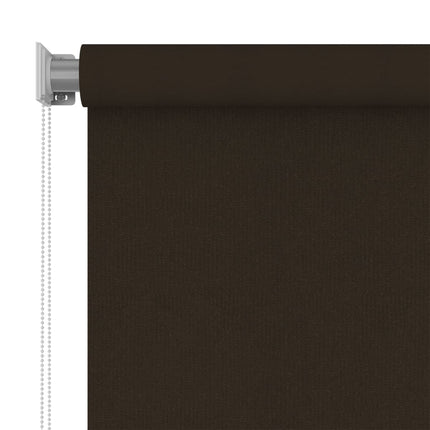 udendørs rullegardin 245 (B) x 230 (H) cm brun