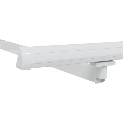 Markiseramme Hvid 450 × 350 cm Aluminium