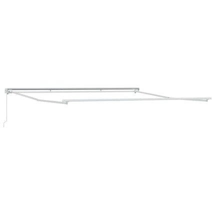 Markiseramme Hvid 450 × 350 cm Aluminium