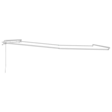 Markiseramme Hvid 500 × 350 cm Aluminium