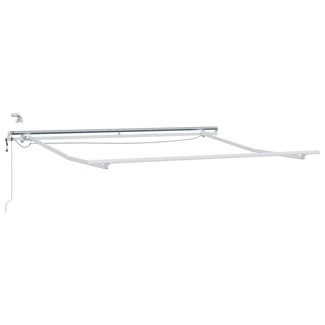 Markiseramme Hvid 3 x 2,5 m Aluminium