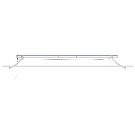 Markiseramme Hvid 450 × 350 cm Aluminium