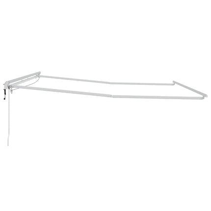 Markiseramme Hvid 450 × 350 cm Aluminium