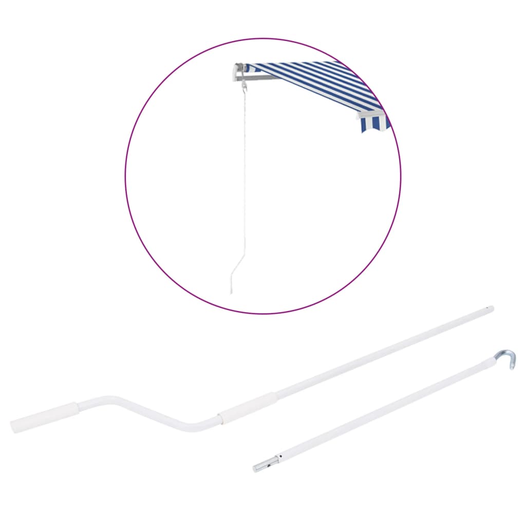udskiftningshåndsving til markise 150 cm