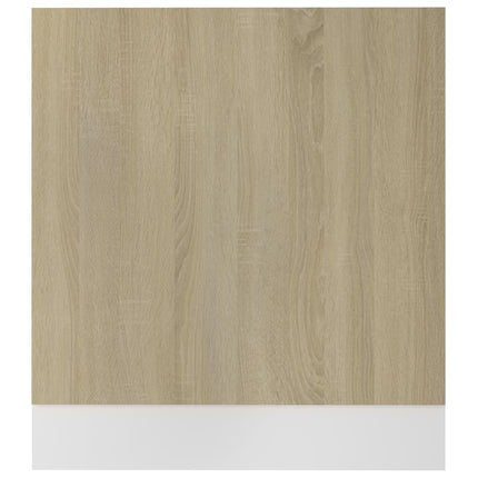 opvaskemaskinepanel "Lyon" Sonoma eg 59,5x3x67 cm konstrueret træ