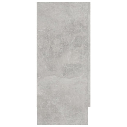 skænk 120x30,5x70 cm konstrueret træ betongrå