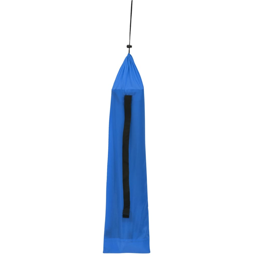 campingsenge 2 stk.180x60x19 cm oxfordstof og stål blå