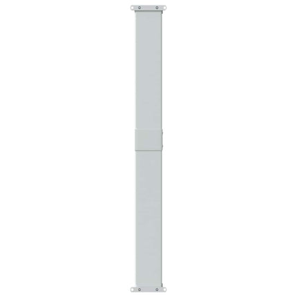 sammenrullelig sidemarkise til terrassen 140x600 cm sort