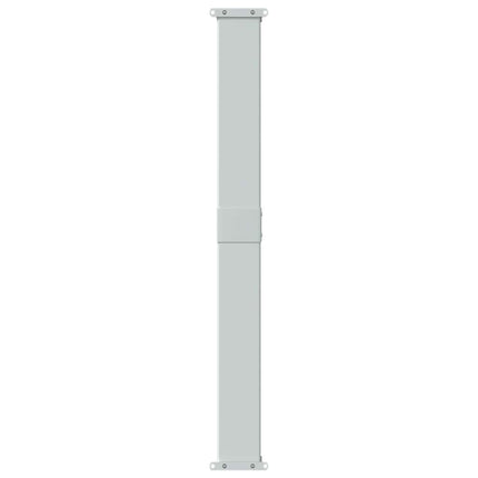 sidemarkise til terrassen 140x600 cm sammenrullelig blå