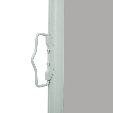 sammenrullelig sidemarkise til terrassen 140x600 cm grå