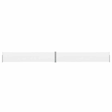 sammenrullelig sidemarkise til terrassen 140x1200 cm creme