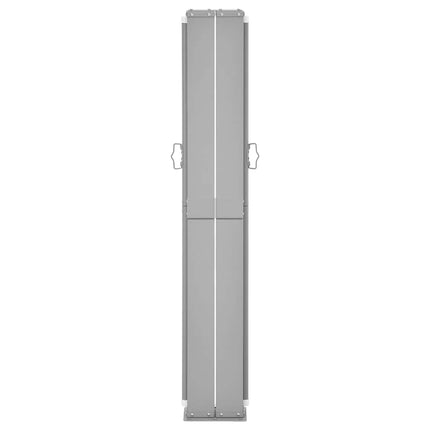 sammenrullelig sidemarkise til terrassen 140x1200 cm creme