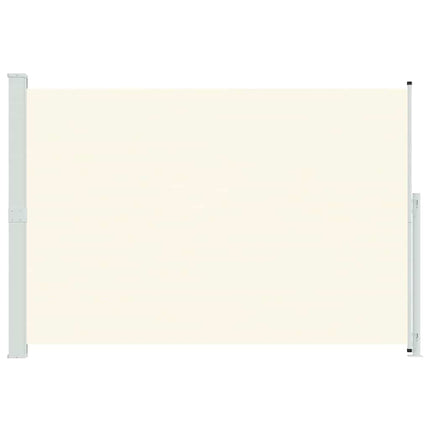 sammenrullelig sidemarkise til terrassen 200x300 cm cremefarvet