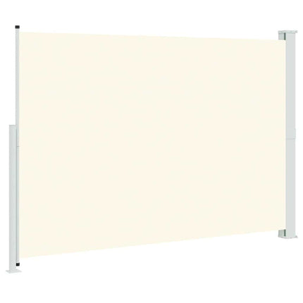 sammenrullelig sidemarkise til terrassen 200x300 cm cremefarvet