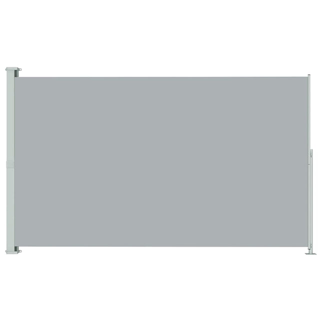 sammenrullelig sidemarkise til terrassen 200x300 cm grå