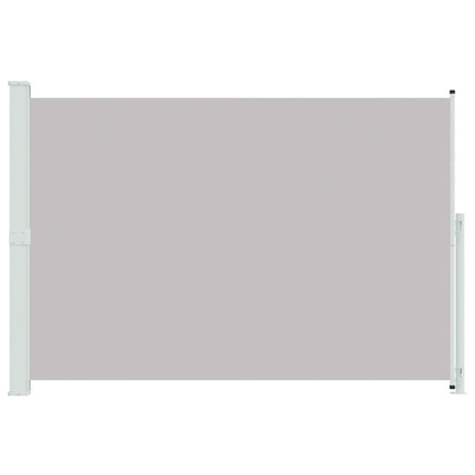 sammenrullelig sidemarkise til terrassen 200x300 cm grå