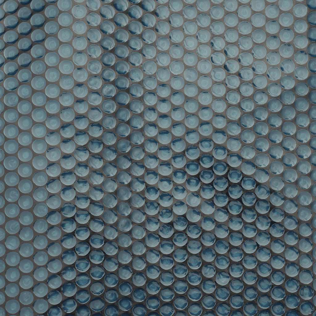 flydende solopvarmet poolovertræk 300x200 cm PE sort og blå